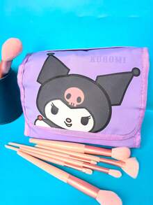 Sanrio 1个三丽鸥大容量可折叠卡通化妆包，可爱旅行便携化妆品收纳包 - 彩色 - 查看 8