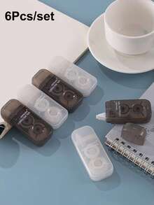 6 Stücke/Set einfache bunte Korrekturstreifen, sofortiger Korrekturstreifen zum Anpassen von Hausaufgaben, Schülerbedarf, Büro- und Schulbedarf, Geschenk zum Schulanfang - Sätze - Übersicht 7