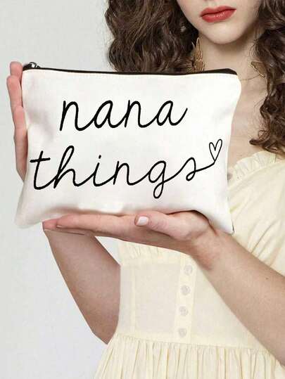 Nana Things - Món quà thời trang với khóa kéo tiện lợi, món quà hoàn hảo dành cho người thân yêu, quà tặng cho chị em gái, túi đựng mỹ phẩm di động, hộp bút học sinh, túi quà tặng mỹ phẩm, túi có khóa kéo, hộp bút du lịch, túi đựng đồ ăn nhẹ, đồ dùng vệ sinh cá nhân