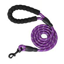 1pc Durable Pet Dog Leash With Soft Padded Handle And Reflective Trim, Suitable For Small, Medium And Large Dogs, All Season Use - Multicolor - View 14