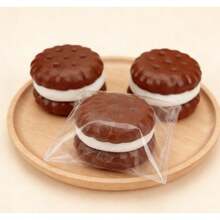 Large Squishy Cookie Squeeze Toy - Sandwich Cookie Squeeze Toy - Stress Relief - Slow Rebound - Decompression Toy - Birthday Gift - Christmas Gift - Gift - Multicolor - View 3