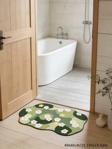 1 件装奢华绿色苔藓装饰地垫，超长花卉地毯 - 柔软绿色花卉地毯，自然灵感设计，尺寸不规则，可裁剪 1-5 厘米，装饰地毯，卧室装饰，小地毯，地毯，家居装饰，客厅地毯，客厅小地毯，卧室地毯，客厅家居装饰，户外地毯，可水洗地毯，毛绒地毯，绒毛地毯 - A - 查看 19