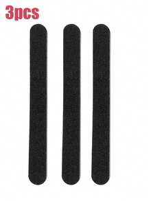 10pcs Double-Sided 100/180 Grit Black Nail File Sanding Blocks, Professional Nail Care Tools - White - View 13