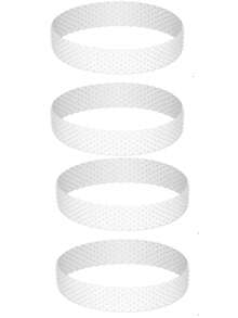 6条/4条/2条/1条 可调节硅胶假发固定带，弹性固定防滑假发带，防汗透气，米色 - 彩色 - 查看 18