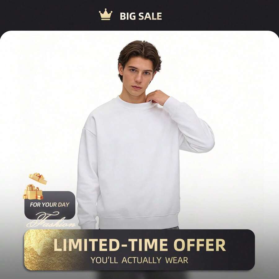 Mubberry Mens Hoodie Jacket Pullover With Pocket Sweatshirt Jacket Fashion - White - View 1