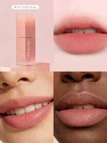 Dasique Nourishing Long-Lasting Moisturizing High Pigment Lip Gloss, High Shine, Non-Sticky Cosmetics, Valentine's Day Decor Heart-Shaped Gift, Winter Makeup Party Beach Travel Camping Gift, Rose Fashion Girl Makeup, Cosplay, Best Travel Holiday School Campus Charm Atmosphere, Women's Day Christmas Gift For Her (3g) - #01 Nudy Rose - View 4