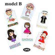 12pcs/24pcs TIMBLESSING Arabic Red Envelopes, Eid Mubarak Wallet Envelope, Ramadan Lucky Cash Envelopes Set, Multi-Functional Multi-Color Paper Envelopes Suitable For Birthday, Graduation, Eid, New Year Celebration, Cultural Festivals And Events - Multicolor - View 11