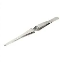 NICEYARD Non-Slip Tweezers Stainless Steel Cross Lock Reverse Action Tweezer Save Effort Maintenance Tools - A - View 3