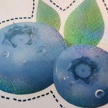 9.84英寸 x 196.85英寸冷压全息彩虹覆盖膜，透明乙烯基自粘防水片 - 細金砂 - 查看 9