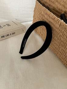 2025 New Velvet Headband For Women, Minimalist Elegant Fashion Autumn/Winter High Crown Pressure Hair Hoop - Multicolor - View 10