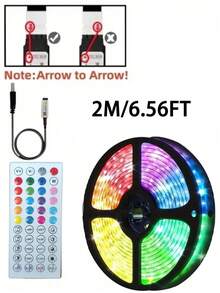 Lampu Strip LED USB 1m-30m, Lampu Strip LED dengan Kontrol Jarak Jauh Inframerah 44 Tombol, Lampu Strip LED RGB Pintar 32,8 kaki, Mendukung Kontrol Aplikasi, Pengaturan Timer, dan Mode Musik. Cocok untuk Kamar Tidur, Komputer, Lemari, dll. Lampu Dekoratif LED, Sempurna untuk Pesta Ulang Tahun, Perayaan Liburan, dan Hadiah Natal, Dekorasi Rumah, Kamar Tidur, Ruang Tamu, Rumah, Natal, Pesta, Pernikahan, Dekorasi Natal - cahaya polikromatik - View 16