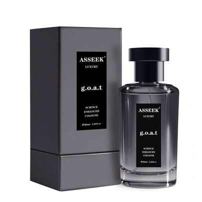 Perfume para hombres ASSEEK Midnight Ocean 80ml EDP ambar amaderado fragancia duradera regalo de San Valentín