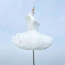 女士衬裙洛丽塔多层蓬蓬半裙配饰 - 彩色 - 查看 7