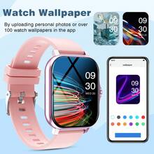 Smart Watch With Wireless Calling/Dial, Multi-Sport Mode, SMS Reminder, Information Reminder, Various APP Reminders, Sports Watches, Change Wallpaper, Fitness Monitoring, For IOS/Andriod, Fitness Tracker|Modern Watch Design|Wireless Connectivity, Smart Watch For Android Phones - 查看 9