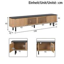 Television Stands & Entertainment Centers - OAK - View 2