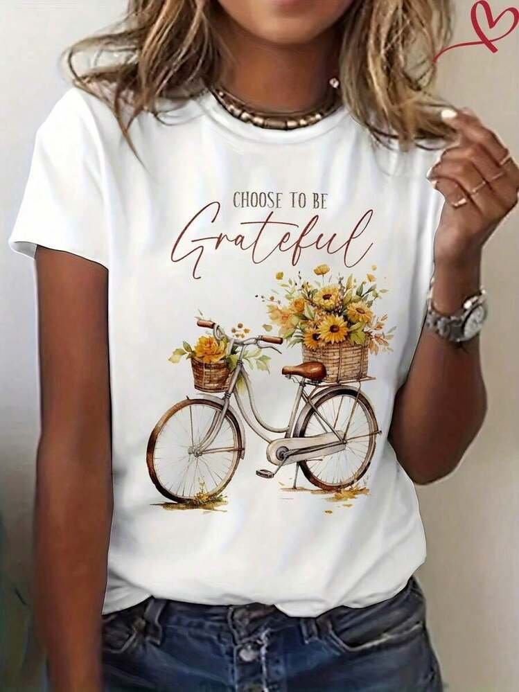 Camiseta de mujer 100% algodón puro |   Cuello redondo, manga corta, corte holgado |   Suave, transpirable, básica |   Tallas S‑XXL |   Ideal para verano y uso diario, válida para todas las estaciones - estilo_ag - Añade 6