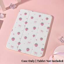 1 Peça Capa Protetora com Slot para Caneta, Suporte Magnético Multi-Ângulo, Função Dormir/Despertar Automática, Capa de Tablet Kawaii Compatível com Pro/Air/Compatível com Samsung Galaxy A9/S9/S7/S10+/Compatível com XIAOMI Pad/5/6/7 - Multicolorido - Visão 9