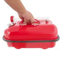 SHIOUCY 10L/2.2 Gallons Red Fuel Tank, Portable Fuel Tank, Fuel Can With Fueling Pipe - 10L Fuel Tank - 查看 4