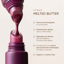 MASCAVO MELTED BUTTER LIP BALM FRENCH VANILLA 10G - Multicolorido - Visão 7