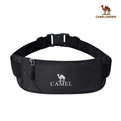 CAMEL CROWN Túi đeo hông thể thao unisex, thích hợp cho chạy bộ, marathon, chạy bộ buổi sáng, tập thể dục, đựng điện thoại.