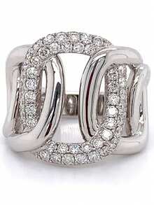 1 PC Gorgeous Cubic Zirconia Ring For Women For Valentine's Day Gift Wedding Anniversary Party Jewelry - 1# - View 2