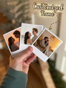 1pc/5pcs/10pcs Customized Photo Printing, Personalized Photo Printing, Wedding Photo Printing Card, Photo Printing Frame - Multicolor - View 2