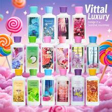 Vital Luxury ® (Lavender Vanilla Powder Powder Blusher Flavor) 10fl.Oz/295ml Multi Flavor Body Milk - Gift For Mother's Day And Saint Patrick's Day, Rich In Aloe And Vitamin E, Light Oil-Free Daily Moisturizing Cream And Body Milk Suitable For Both Men And Women. - Hoa oải hương - Xem 7