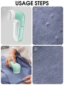 1pc 500mAh Rechargeable Electric Lint Remover, Suitable For Fabric Fuzz/Lint Removal, 5W High Power For Efficient & Quick Defuzzing, Supports Cordless Operation - 05 Hair Clippers - View 11
