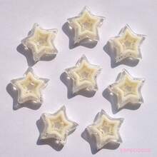 20pcs Transparent Multi-Color Pentagram Shaped Beads For Bracelet, Necklace DIY Jewelry Making, Suitable For Summer, School - Multicolor - View 26