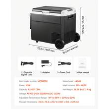 Portable Refrigerator - Black - View 7