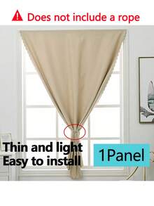 1 Rèm cửa sổ cản sáng tự dính, Rèm cách nhiệt không cần khoan, thích hợp cho cửa sổ, cửa ra vào, phòng ngủ, tầng hầm - Cách nhiệt, Rèm phòng tối cho nhà bếp, mọi mùa, Trang trí mùa thu, Trang trí mùa thu, Trang trí phòng - Màu be - Xem 18