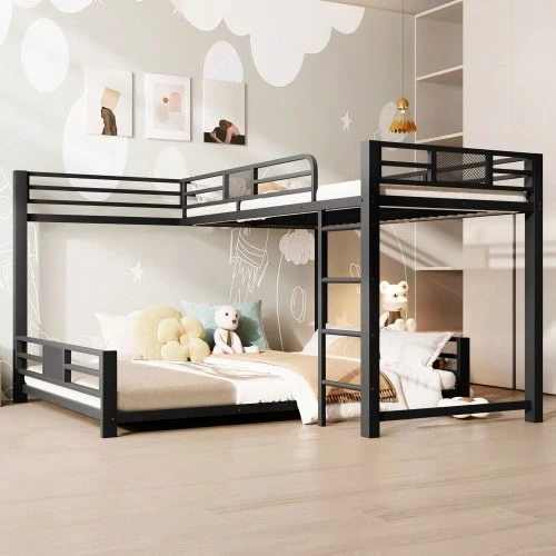 Kids Bed Frames, Headboards & Footboards - Black - View 1