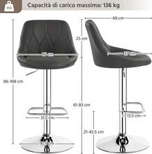 Barstools - Dark Grey - View 3
