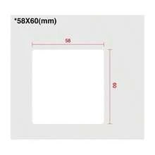 PLAIN WHITE 58x60 RMAL CAS LABELS 20 ROLLS EXPRESS DELIVERY - 1 Set - View 5