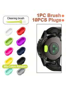 Mix Colors Garmin Watch Charging Port Plugers - one-size - View 13