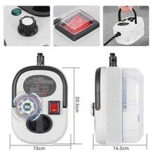 Limpiador de vapor de mano eléctrico de alta presión 2500W Limpiador de vapor para la limpieza Limpiador de vapor portátil para coche Limpiador de vapor de alta temperatura US 110V - Tipo de Enchufe A USA (110-127V) - Ver 10