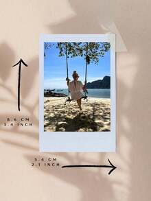 1pc/5pcs/10pcs Customized Photo Printing, Personalized Photo Printing, Wedding Photo Printing Card, Photo Printing Frame - Multicolor - View 8