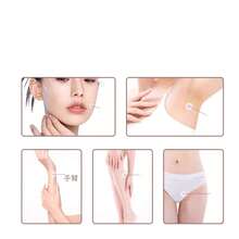 HYUNDAI 二合一女士电动剃毛器，双头比基尼修剪器，IPX7级防水，干湿两用，适用于比基尼线、腋下、腿部、手臂和面部脱毛。 - 粉色 - 查看 6