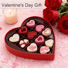 2 Pieces Heart-Shaped Silicone Cake Mold - Valentine's Day Baking Tool, Kitchenware, Pink - Multicolor - View 6