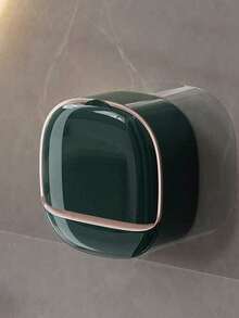 1 khay đựng xà phòng treo tường, kiểu dáng sang trọng có lỗ thoát nước, thích hợp cho phòng tắm, không cần khoan. - nhiều màu - Xem 9