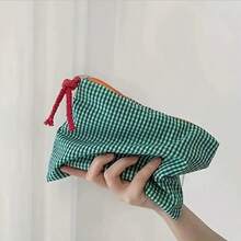 Rustic Floral Cosmetic Bag Organizer, Zipper Pen Pouch & Coin Purse - Multi-Use Travel Toiletry Bag - Multicolor - View 8