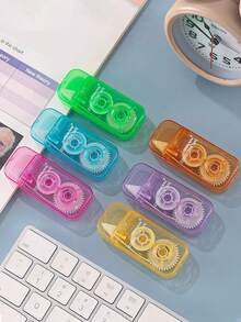 6 Stücke/Set einfache bunte Korrekturstreifen, sofortiger Korrekturstreifen zum Anpassen von Hausaufgaben, Schülerbedarf, Büro- und Schulbedarf, Geschenk zum Schulanfang - Sätze - Übersicht 3