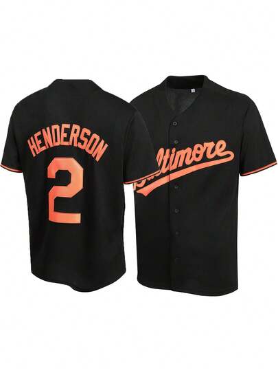 Atonmore 2pcs/Set Men's White Baseball Jacket, Casual Sports Sweatshirt With Button And Embroidery, Suitable For Training And Competition