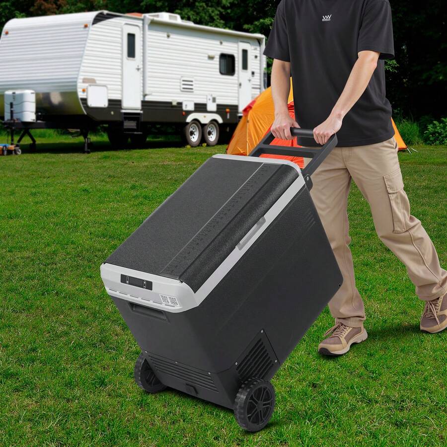 Portable Refrigerator - Black - View 1
