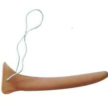 乳胶长鼻子和尖耳朵套装，角色扮演化妆派对精灵装扮配件 - 彩色 - 查看 3