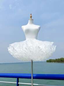 女士衬裙洛丽塔多层蓬蓬半裙配饰 - 彩色 - 查看 6