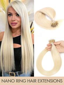 Tóc nối nano hạt 12-22 inch, kẹp tóc nano vô hình giúp tăng chiều dài hoặc độ dày, phù hợp cho nhiều dịp khác nhau. - Nhiều màu - Xem 33