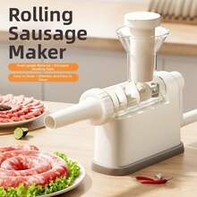 Manual Sausage Stuffing Machine With 3 Filling Nozzles Sausage Syringe Suitable For Family Gatherings And Barbecues - Multicolor - View 5