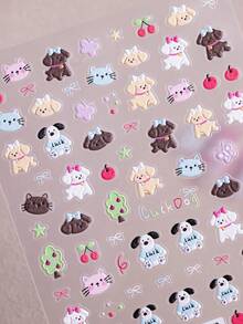 Miếng dán chống trầy xước ống kính tự chế bằng hợp kim hình mèo dễ thương, thiết kế theo phong cách kim loại bạc và họa tiết mèo, chó đáng yêu, dành cho ống kính điện thoại dòng 11 Pro/12 Pro/13 Pro/14 Pro/15 Pro/16 Pro/17 Pro cũng như ốp lưng điện thoại, quà tặng kỷ niệm. - Nhiều màu - Xem 3