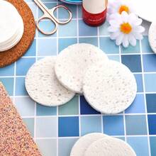 30/60/90 Pcs Facial Sponges Compressed Face Sponge Natural Cleaning Sponge For Facial Cleansing, Exfoliating Mask, Makeup Removal Rich In Foam Improve And Remove Dead Skin Cells Use In Your Bathroom, Room, Office, Purse - Multicolor - View 7